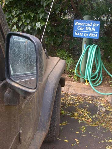 Dirty Jeep in Hawaii